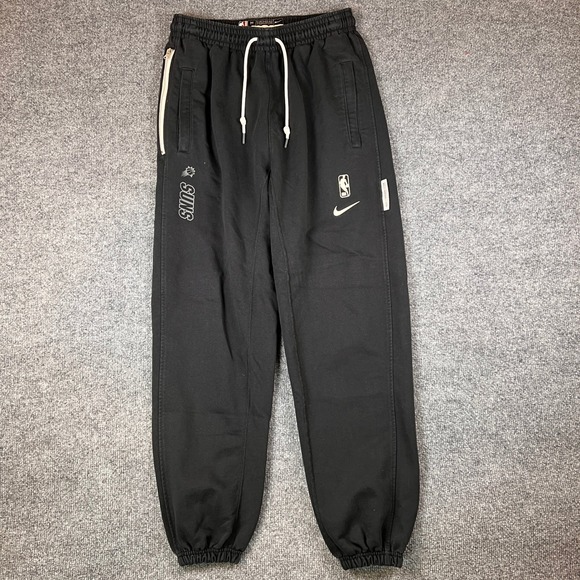 Nike Engineered Sweatpants Mens M Black Joggers Phoenix Suns NBA Dri Fit - Picture 1 of 12